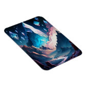 結晶ファンタジー景観磁石の山 マグネット (右側)