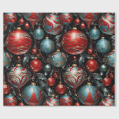 結晶フェスティバルオーナメント包装紙 ラッピングペーパー (フラット)