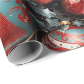 結晶フェスティバルオーナメント包装紙 ラッピングペーパー (ロールコーナー)