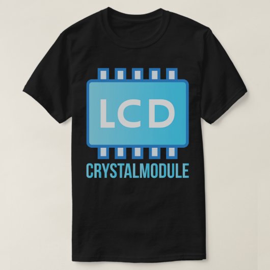 結晶モジュール Tシャツ (デザイン正面)