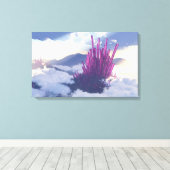 結晶値 キャンバスプリント (インサイチュ (ウッドフロア))