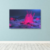 結晶値（グロー） キャンバスプリント (インサイチュ (ウッドフロア))