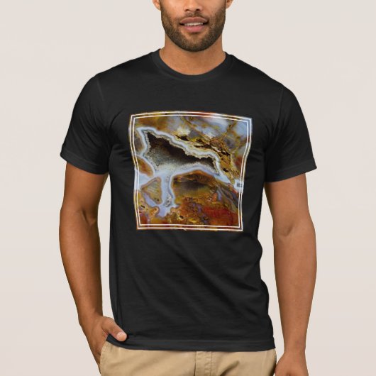結晶入り珪化木 Tシャツ (正面)