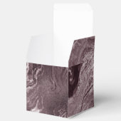 結晶化されたマヴェ瑪瑙 |ほこりっぽいバラピンクマーブル フェイバーボックス (オープン)