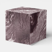 結晶化されたマヴェ瑪瑙 |ほこりっぽいバラピンクマーブル フェイバーボックス (裏面サイド)