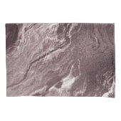 結晶化されたマヴェ瑪瑙 |ほこりっぽいバラピンクマーブル 枕カバー (正面)