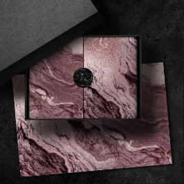 結晶化されたマヴェ瑪瑙 |ほこりっぽいバラピンクマーブル 薄葉紙