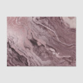 結晶化されたマヴェ瑪瑙 |ほこりっぽいバラピンクマーブル 薄葉紙 (正面)