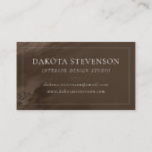 結晶化された赤瑪瑙 | Ruby Crimson Marbled Stone 名刺 (裏面)