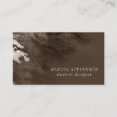 結晶化された赤瑪瑙 | Ruby Crimson Marbled Stone 名刺 (正面)