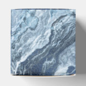 結晶化された青い瑪瑙 |ほこりっぽい石板の石灰 フェイバーボックス (上部)