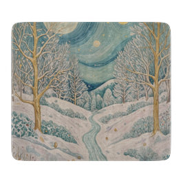 結晶化クリーク カッティングボード