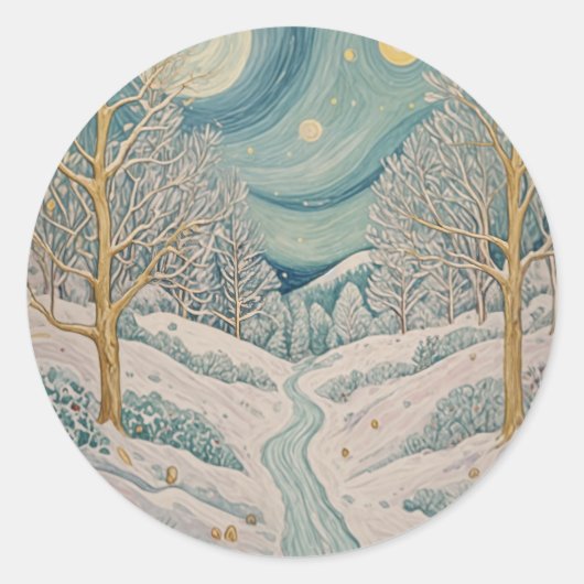 結晶化クリーク ラウンドシール (正面)