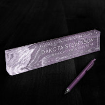 結晶化紫瑪瑙 | Moody Marbled Stone