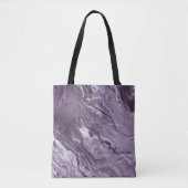 結晶化紫瑪瑙 | Moody Marbled Stone トートバッグ (正面)