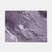 結晶化紫瑪瑙 | Moody Marbled Stone ドアマット (正面)