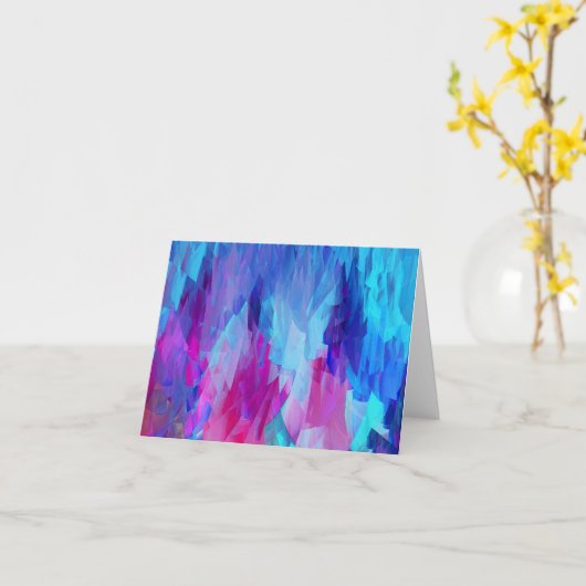 結晶化…... カード (黄色い花)