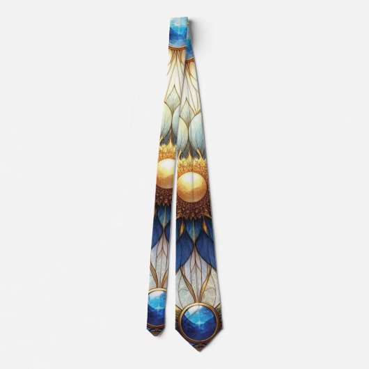 結晶回転木馬 ネクタイ (裏面)