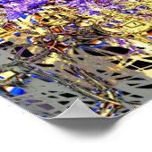 結晶子の波8 ポスター (角)