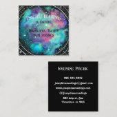 結晶宇宙球銀河系星タロット スクエア名刺 (正面/裏面)