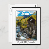 結晶工場 ポストカード (正面/裏面)