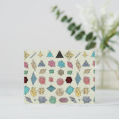 結晶幾何学 ポストカード (スタンド正面)