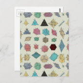 結晶幾何学 ポストカード (正面/裏面)