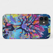 結晶抽象芸術ツリー Case-Mate iPhoneケース (裏面(横))