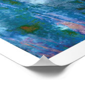 結晶抽象芸術3 ポスター (角)