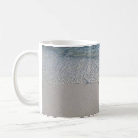 結晶波キス#1 #ocean #wall #decor #art コーヒーマグカップ (左)