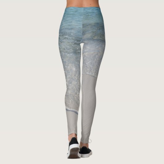 結晶波キス#1 #ocean #wall #decor #art レギンス (裏面)
