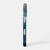 結晶波 iPhone 16ケース (右側面)