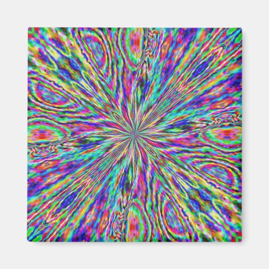 結晶溝冷蔵庫又はロッカー磁石 マグネット (正面)