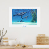 結晶澄んプリント ポスター (キッチン)