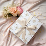 結晶結婚性 ラッピングペーパー<br><div class="desc">私の祝洗練されたラッピング紙と彼らの結婚式の日！愛と愛表現に理想的な、それは幸せなカップルの特別な日に心からのtouchを追加する。ロマンスに参加し、本物の気持ちで彼らの贈り物を包む。あなたのジェスチャーを親切で寛大にし、祝福の年の始まりを示す美しいスタイルのプレゼンテーションを作成する。</div>