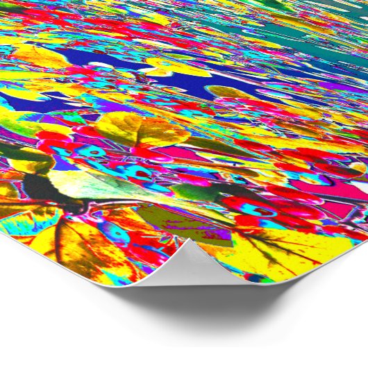 結晶花デジタルエネルギーフロー霊気マスター ポスター (角)