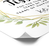 結晶茎葉儀組織結婚の徴候 ポスター (角)