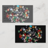 結晶輝くと宝石 名刺 (正面/裏面)