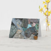 結晶 カード (黄色い花)