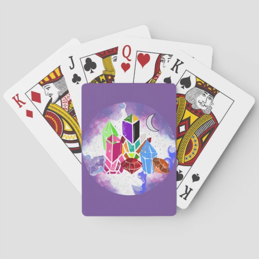 結晶 トランプ (裏面)