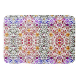 結晶 バスマット