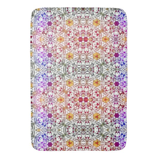 結晶 バスマット (正面縦)