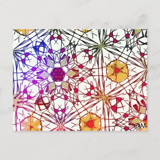 結晶 ポストカード (正面)