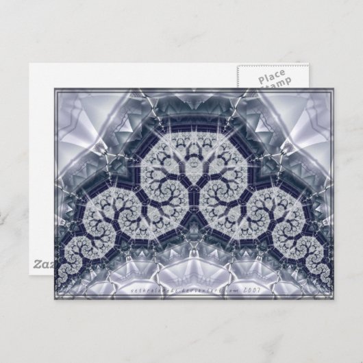 結晶 ポストカード (正面/裏面)