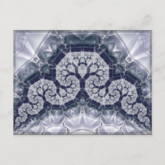 結晶 ポストカード