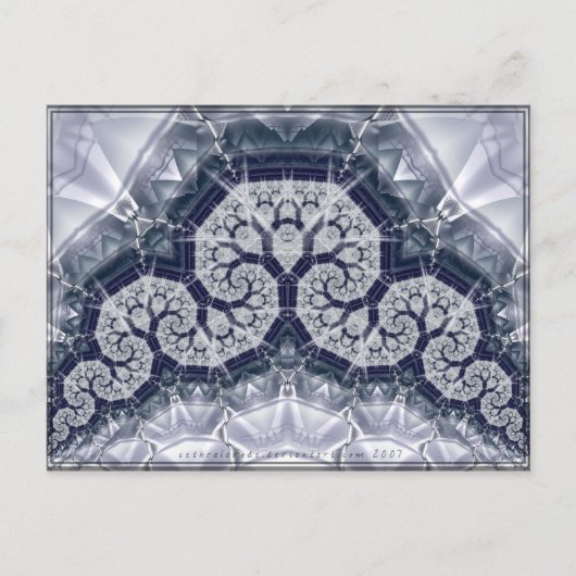 結晶 ポストカード (正面)