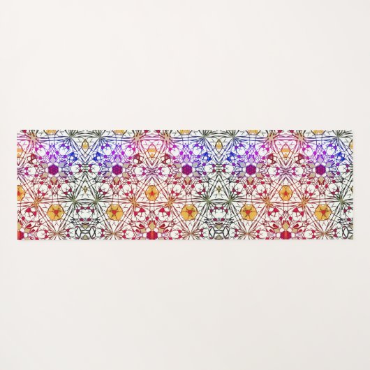 結晶 ヨガマット (裏面(横))