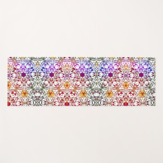 結晶 ヨガマット (正面(横))