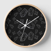 結晶 壁時計 (正面)