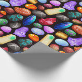 結晶/宝石 ラッピングペーパー (角)